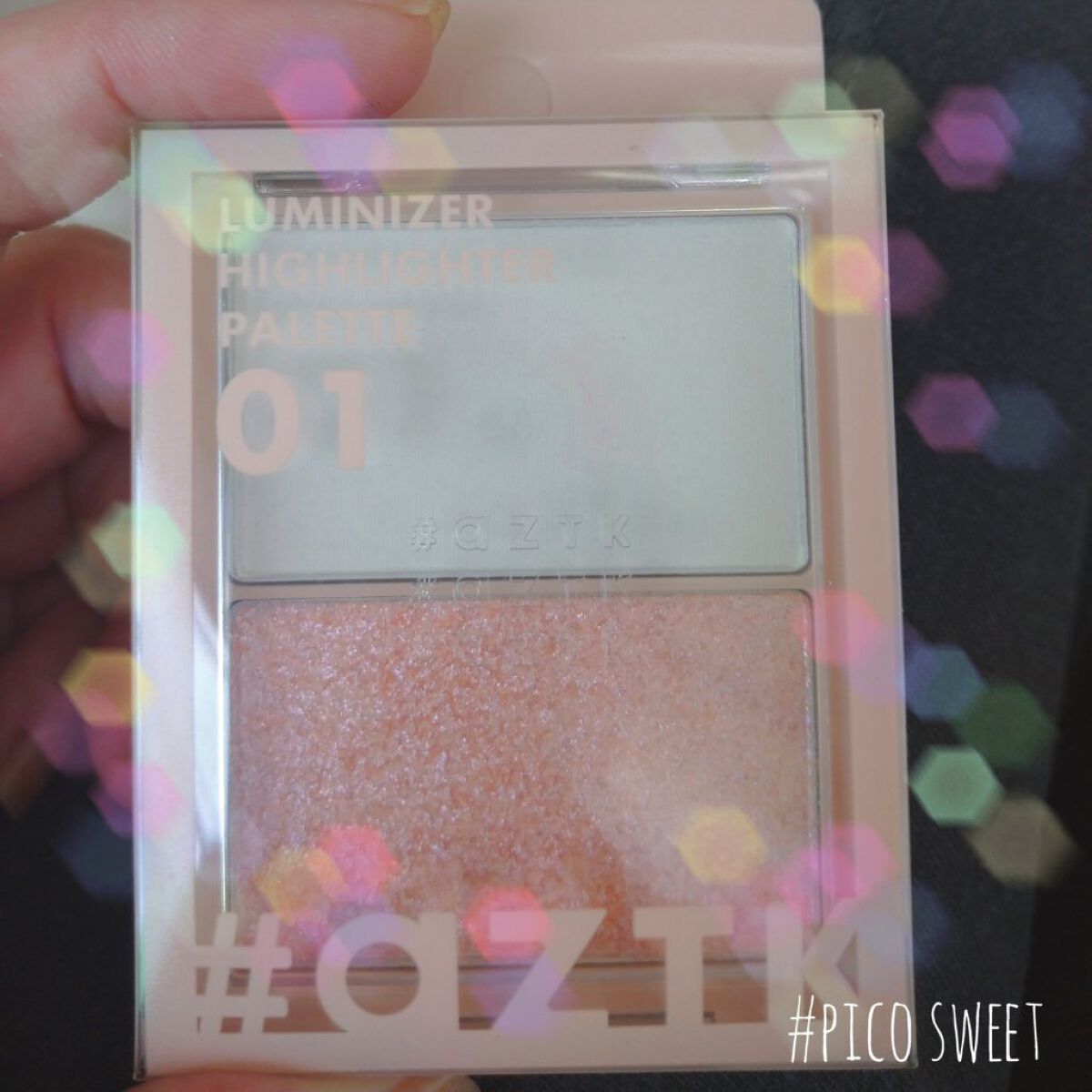 N&D パールハイライト/aZTK/パウダーハイライトを使ったクチコミ（3枚目）