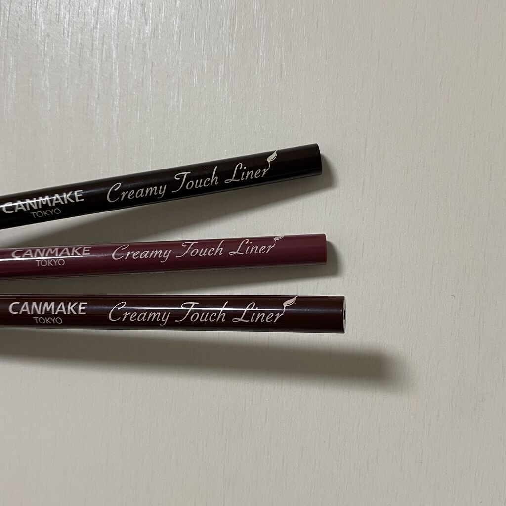 クリーミータッチライナー/キャンメイク/ジェルアイライナーを使ったクチコミ（2枚目）