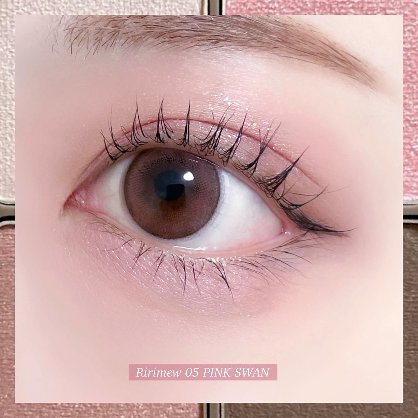 インザミラーアイパレット/Ririmew/アイシャドウパレットを使ったクチコミ(4枚目)