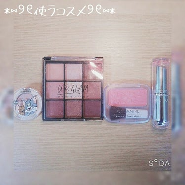 UR GLAM　BLOOMING EYE COLOR PALETTE/U R GLAM/アイシャドウパレットを使ったクチコミ（2枚目）