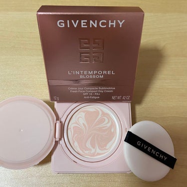 ランタンポレル ブロッサム クリーム コンパクト 12g/GIVENCHY/化粧下地を使ったクチコミ（1枚目）