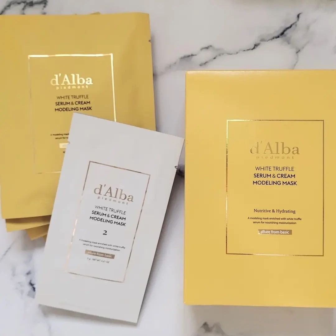 ホワイトトリュフセラムアンドクリームモデリングマスク/ダルバ/洗い流すパック・マスクを使ったクチコミ(6枚目)