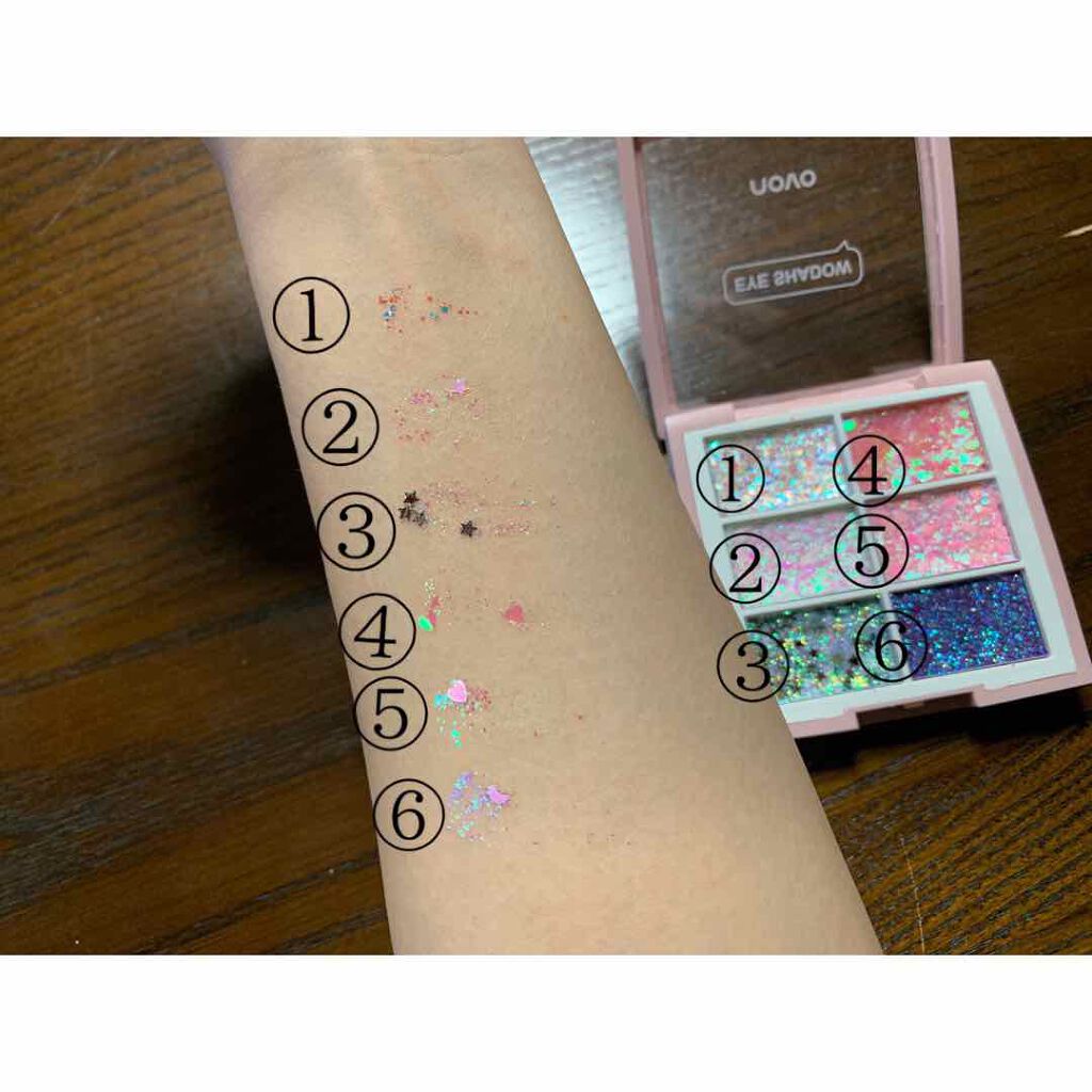 カラフルアイシャドウ/NOVO/ジェル・クリームアイシャドウを使ったクチコミ（3枚目）