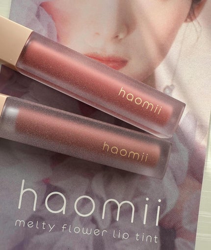 Melty flower lip tint/haomii/口紅を使ったクチコミ(3枚目)