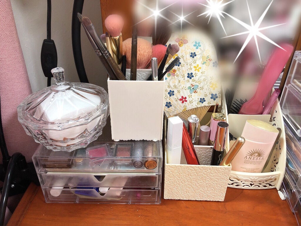 mimika on LIPS 「#Myコスメ収納その2✨前回あげた収納がほぼ毎日使うもののコー..」(2枚目)