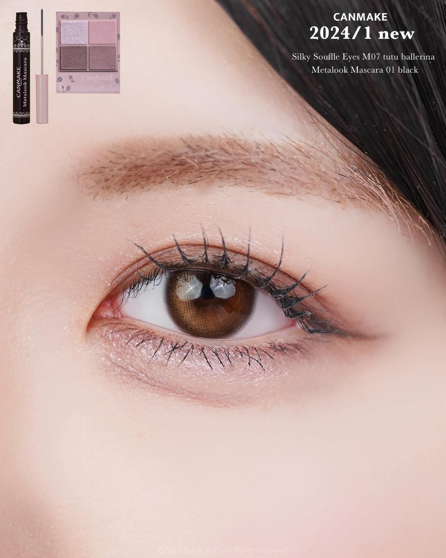 シルキースフレアイズ（マットタイプ）/キャンメイク/アイシャドウパレットを使ったクチコミ（2枚目）