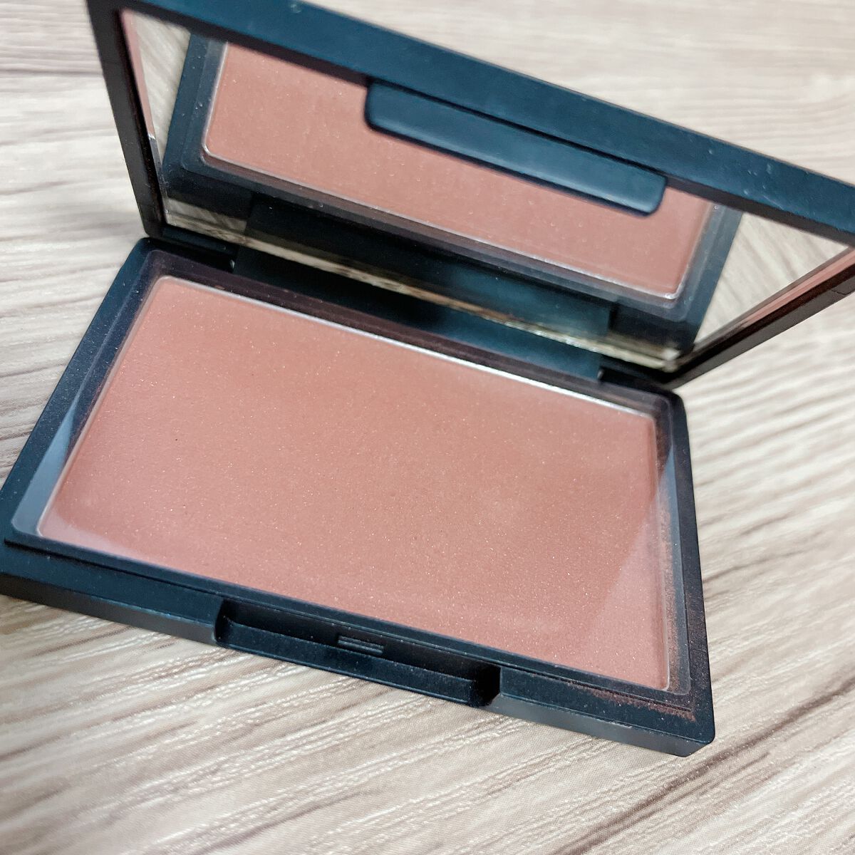 ピュア チーク カラー シナモンブラウン/heme/パウダーチークを使ったクチコミ（1枚目）