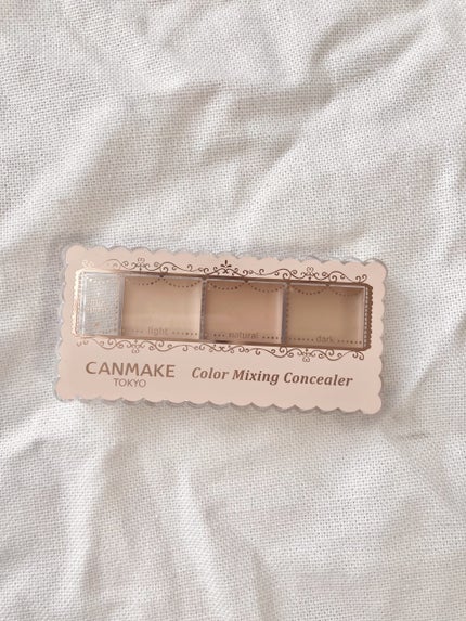 カラーミキシングコンシーラー/キャンメイク/パレットコンシーラーを使ったクチコミ(1枚目)