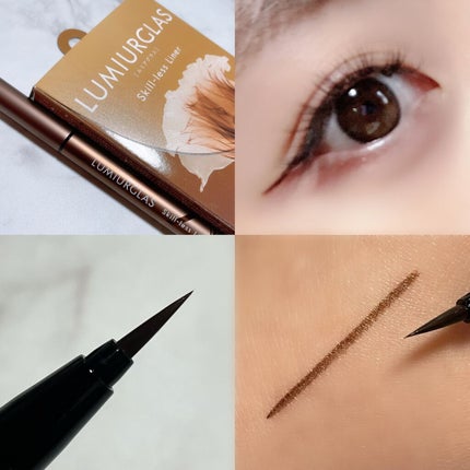 スキルレスライナー/LUMIURGLAS/リキッドアイライナーを使ったクチコミ(2枚目)