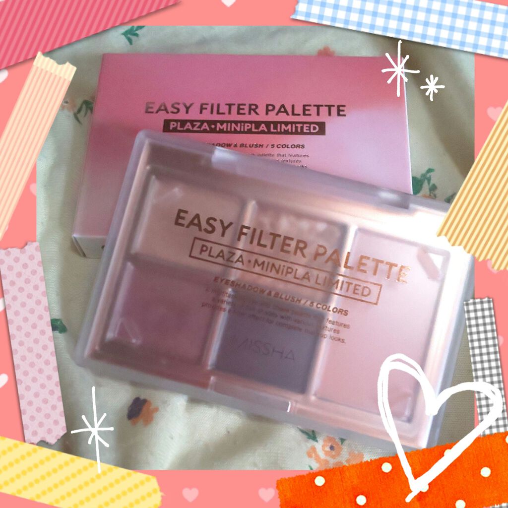 MISSHA イージー フィルター シャドウパレット/MISSHA/アイシャドウパレットを使ったクチコミ(1枚目)