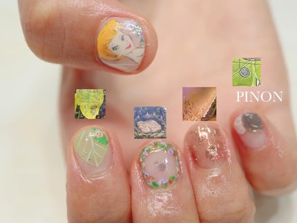 shino on LIPS 「fantasySPRiNGSモチーフ今月ディズニー行くってお客..」(4枚目)