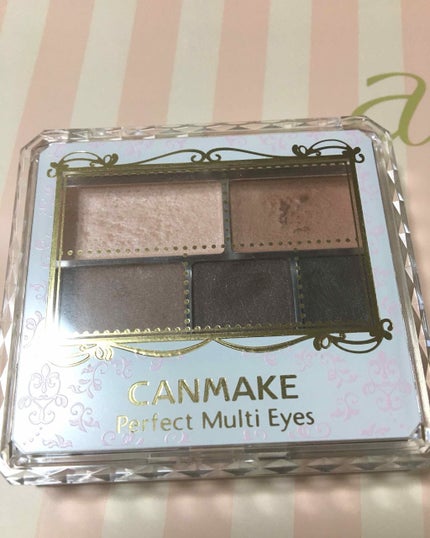 パーフェクトマルチアイズ/キャンメイク/アイシャドウパレットを使ったクチコミ(1枚目)