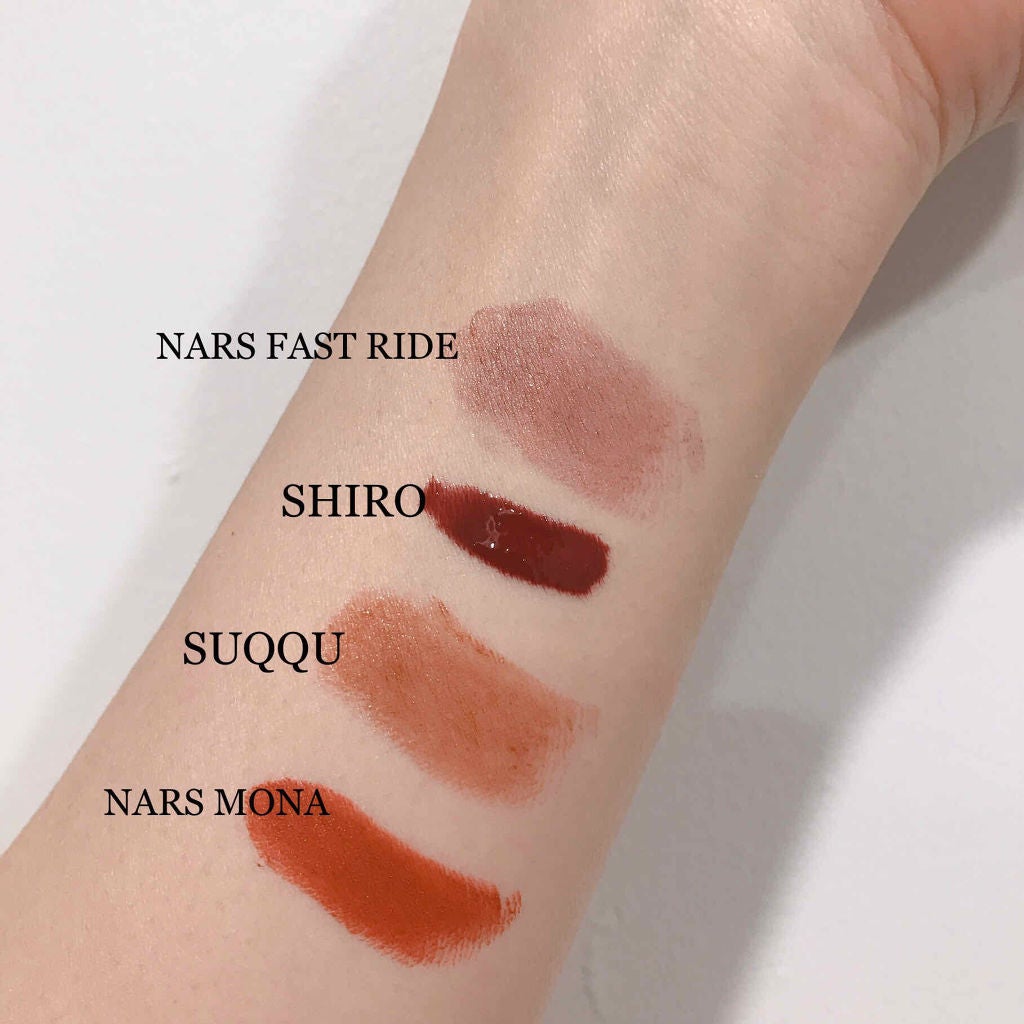 オーデイシャスリップスティック/NARS/口紅を使ったクチコミ(2枚目)