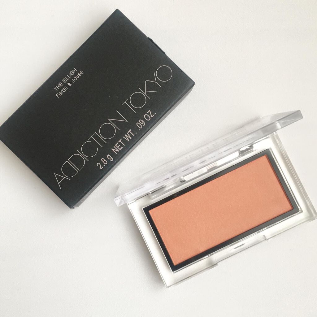 アディクション ザ ブラッシュ マット 002M Mimosa Sunrise/ADDICTION/パウダーチークを使ったクチコミ（1枚目）
