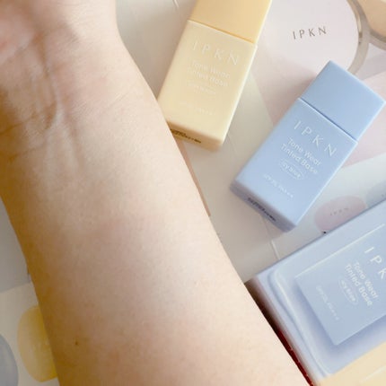 トーンウェア ティンテッド トーンアップ ベース/IPKN/化粧下地を使ったクチコミ(4枚目)