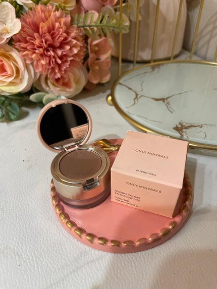 ミネラルカラーズ アイシャドウデュオ/ONLY MINERALS/マルチパレットを使ったクチコミ(1枚目)