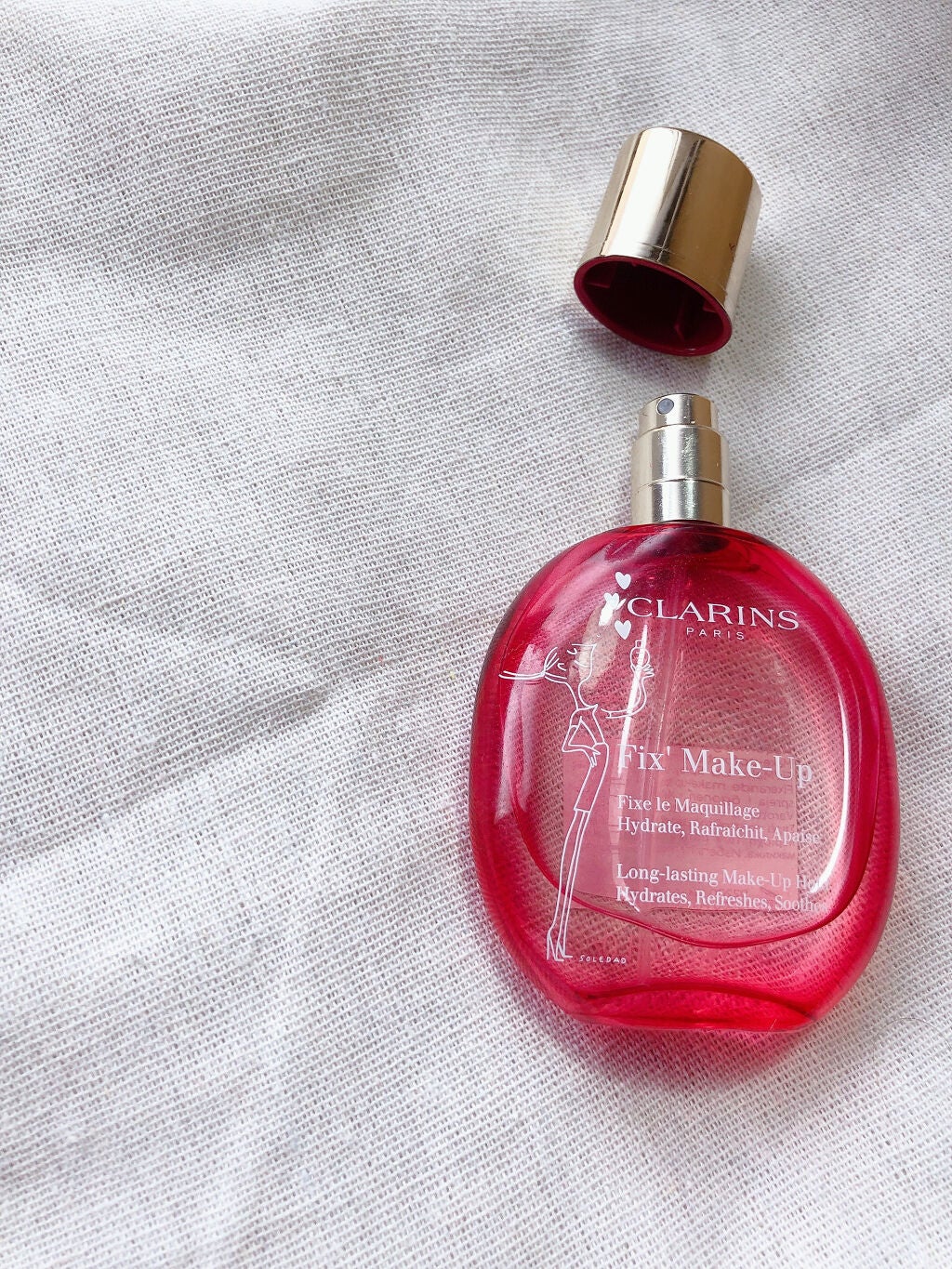 フィックス メイクアップ/CLARINS/ミスト状化粧水を使ったクチコミ(2枚目)