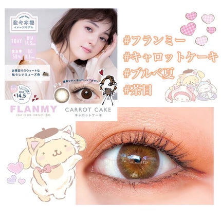 FLANMY 1day/FLANMY/ワンデー(1DAY)カラコンを使ったクチコミ(1枚目)