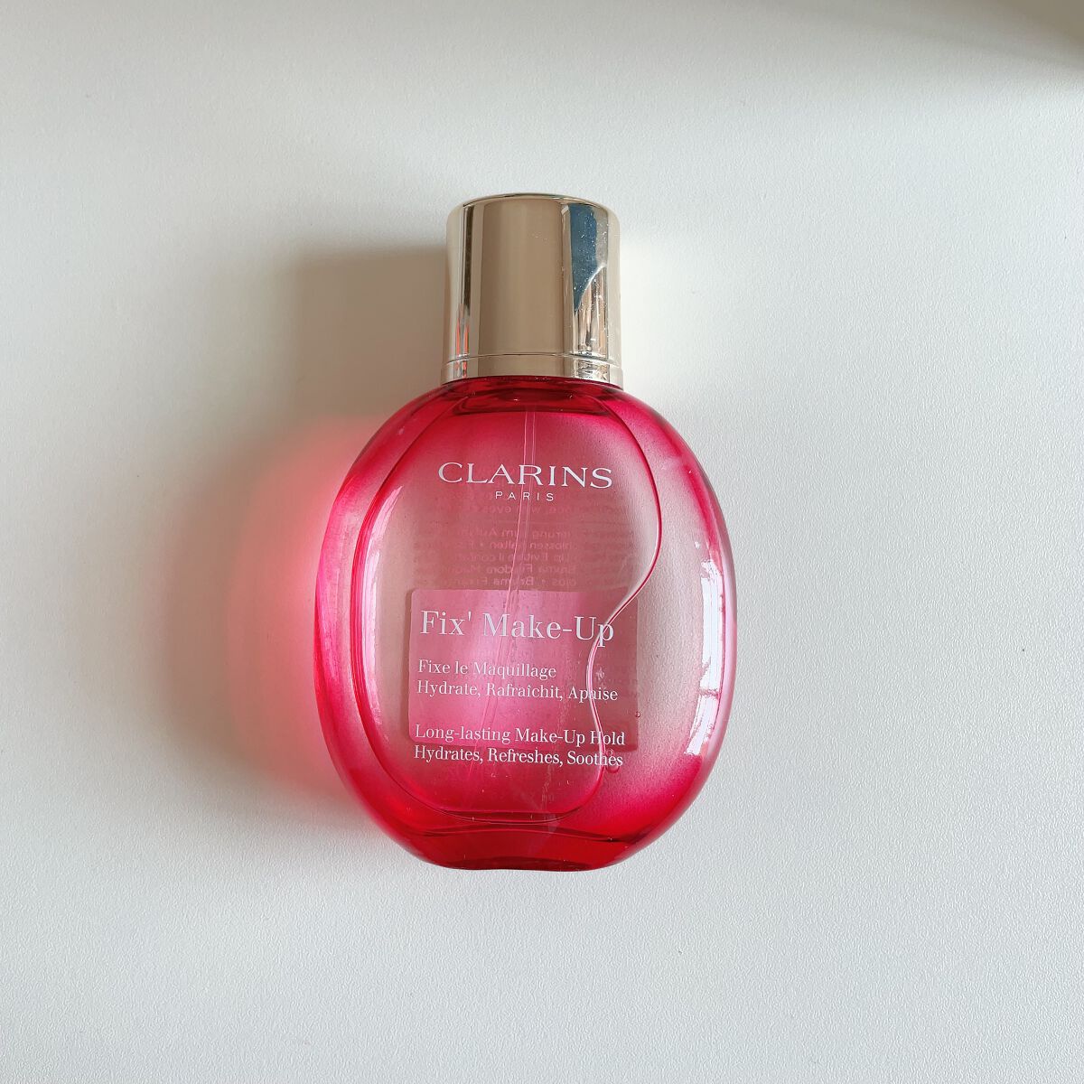 フィックス メイクアップ/CLARINS/ミスト状化粧水を使ったクチコミ（1枚目）