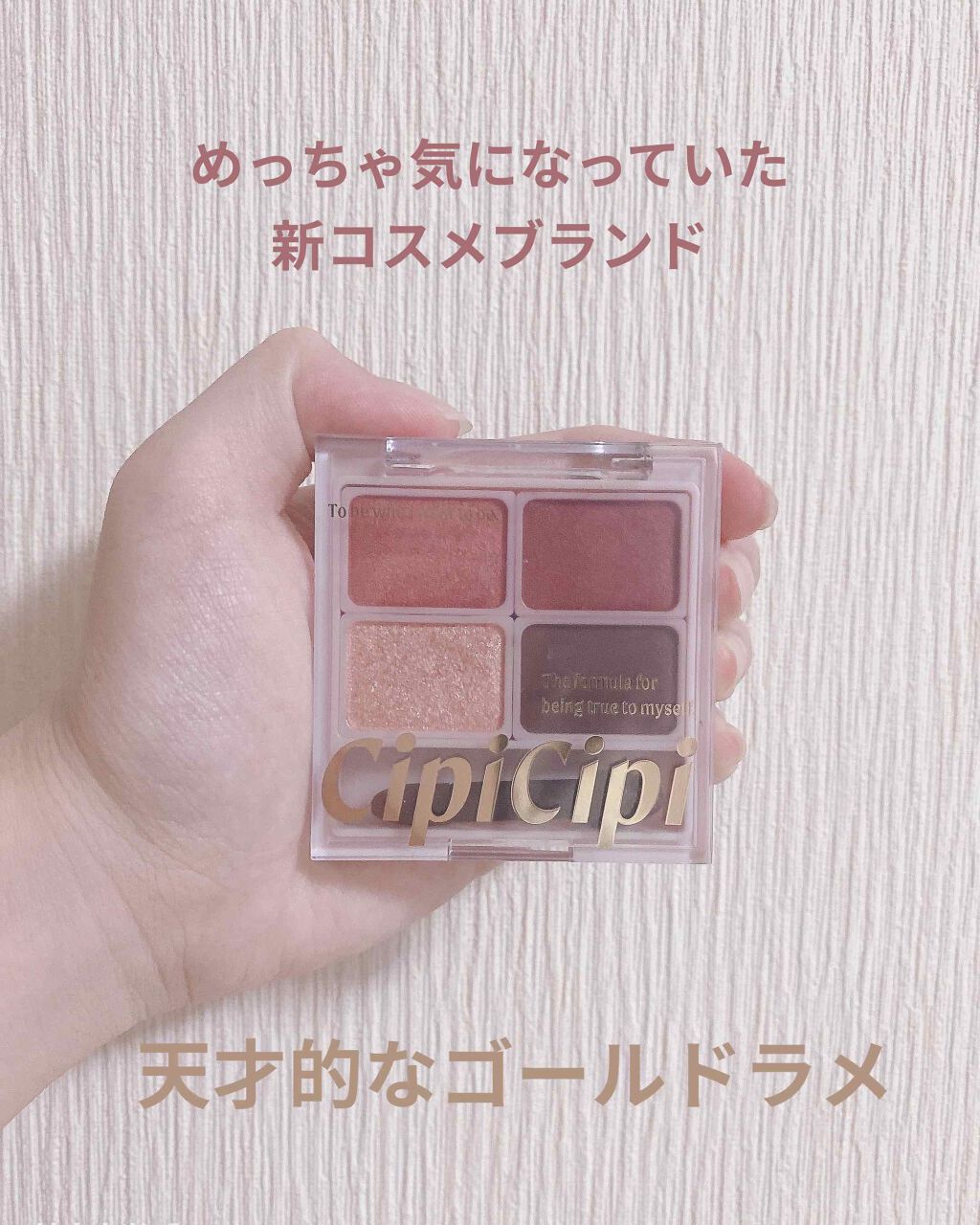 ドレッシーシャドウ 01 ローズバーガンディ/CipiCipi/アイシャドウパレットを使ったクチコミ（1枚目）