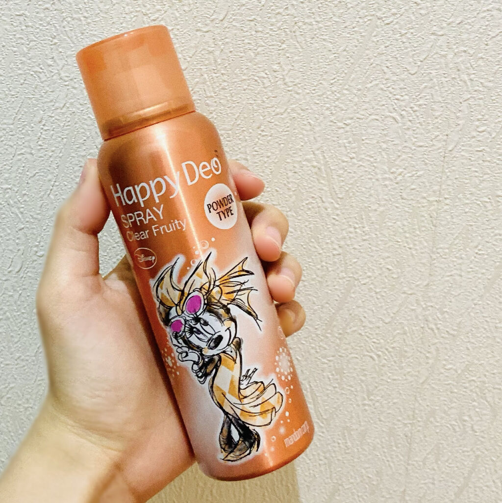 マンダム ハッピーデオ パウダースプレー クリアフルーティの香り