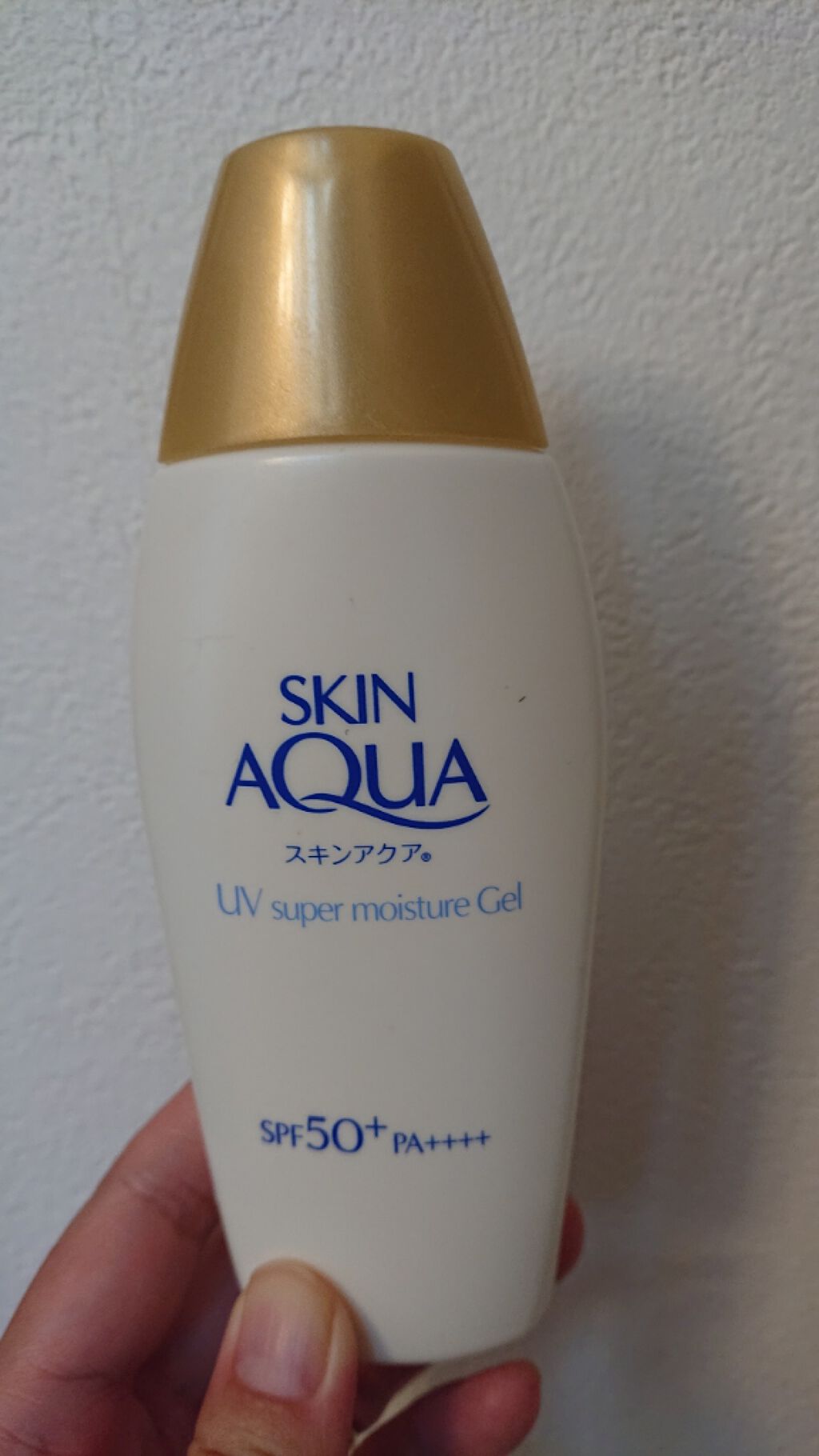 スキンアクア スーパーモイスチャージェル/スキンアクア/日焼け止めジェルを使ったクチコミ(1枚目)
