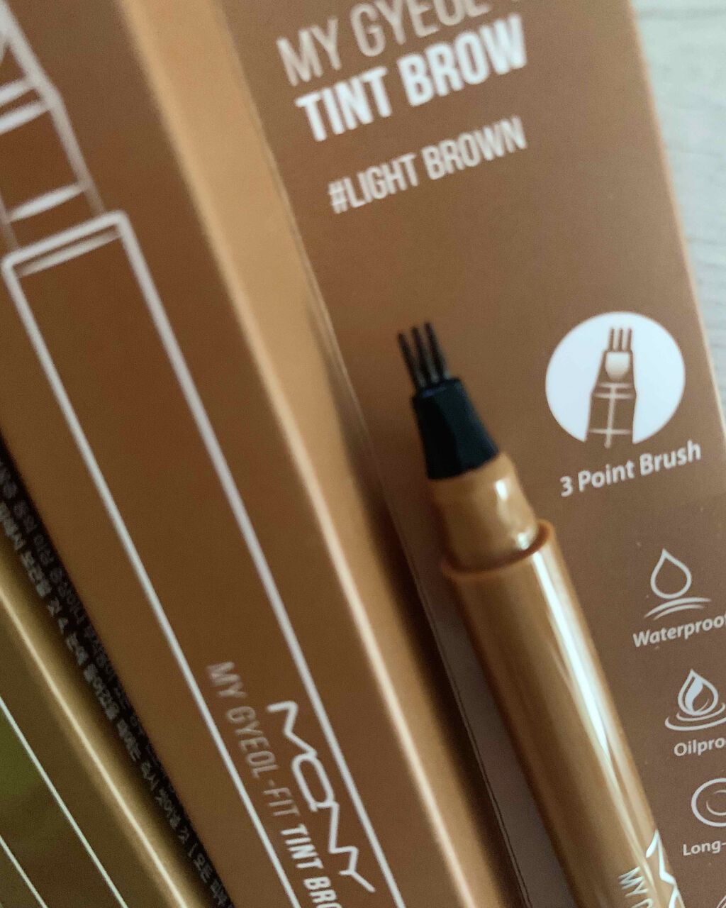 マイラインフィットティントブロー/MACQUEEN NEWYORK/眉ティントを使ったクチコミ（2枚目）