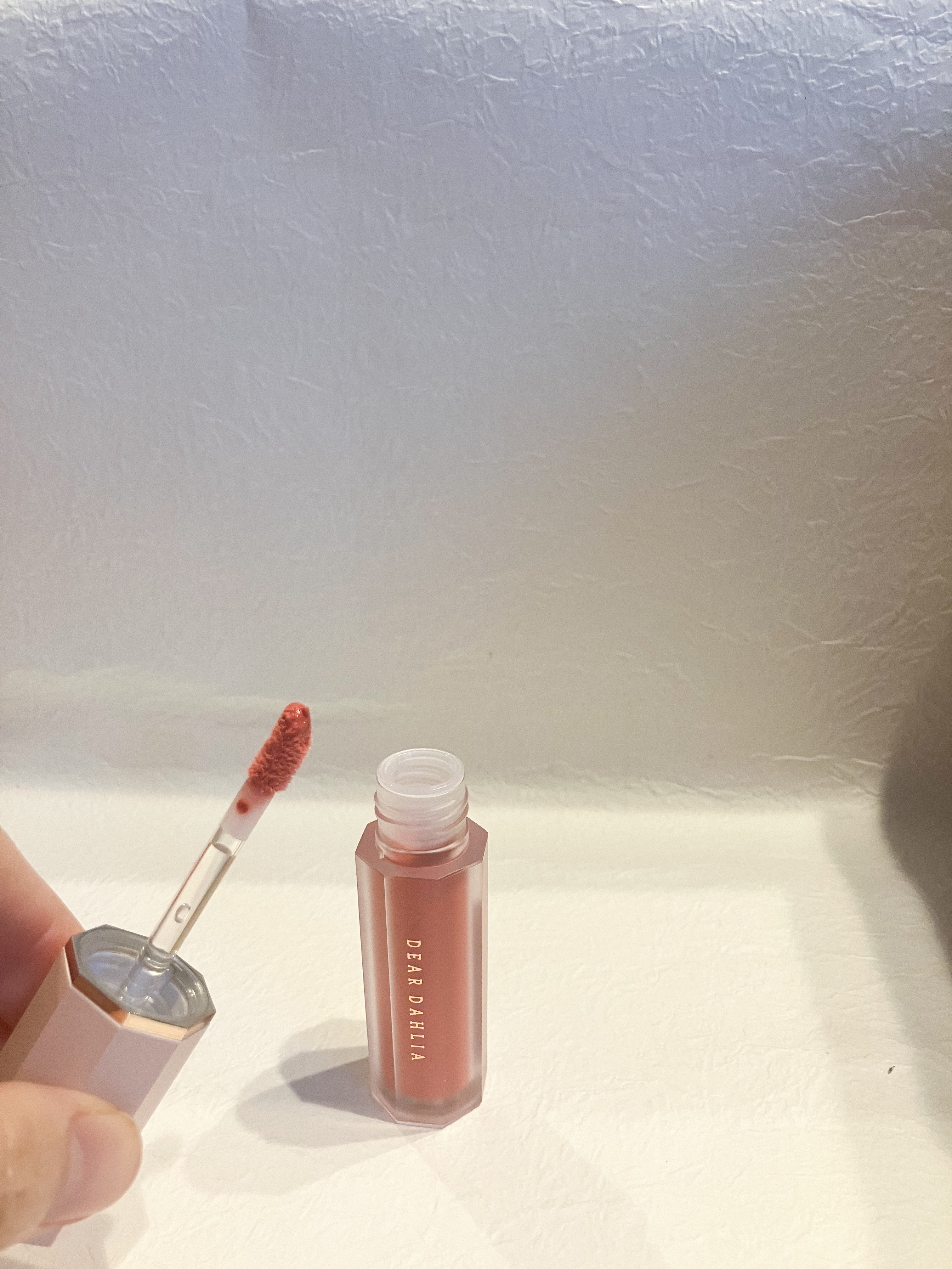 ペタルドロップリキッドブラッシャー ウェイヴィー(WAVY)/DEAR DAHLIA/リキッドチークを使ったクチコミ（3枚目）