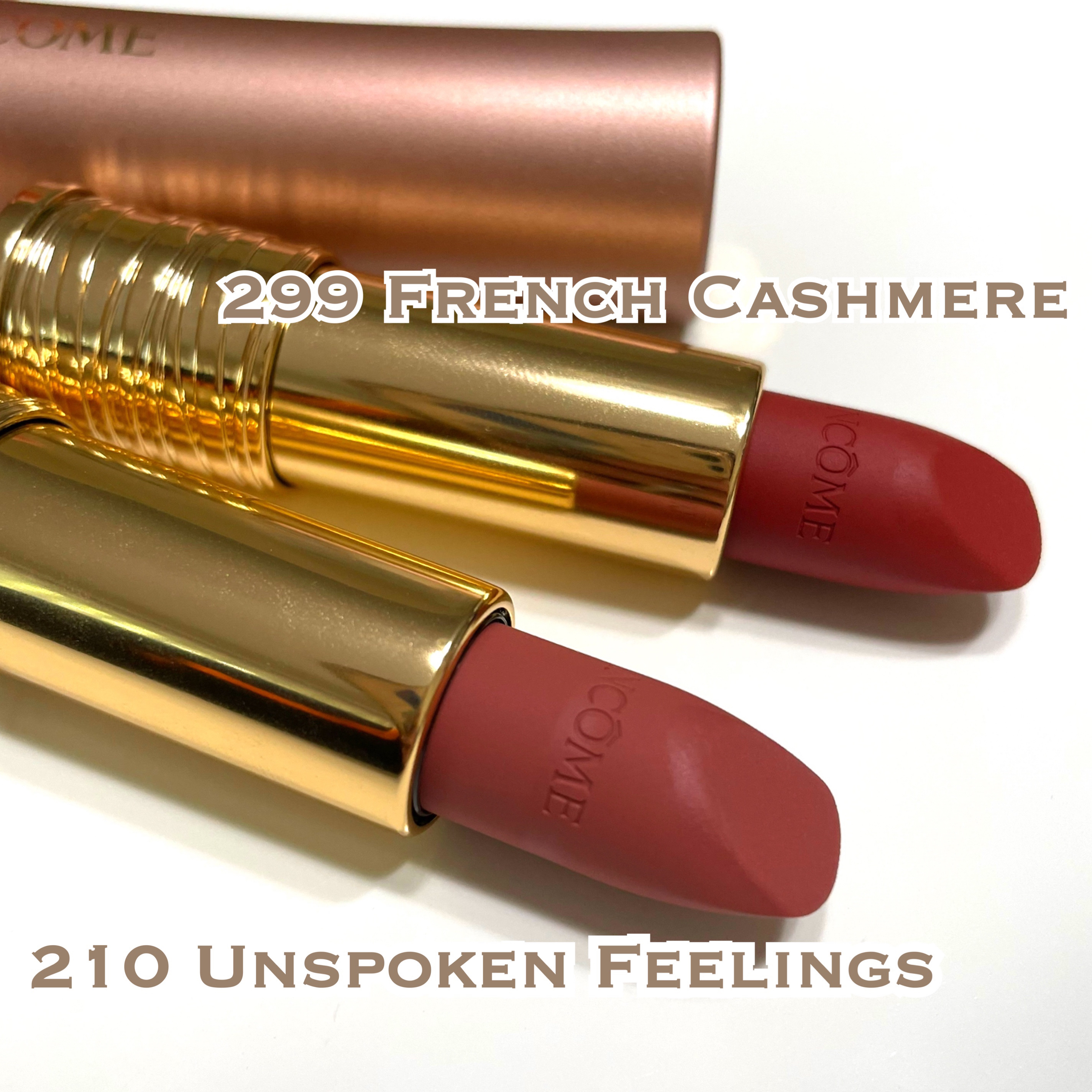 ラプソリュ ルージュ インティマット/LANCOME/口紅を使ったクチコミ（2枚目）