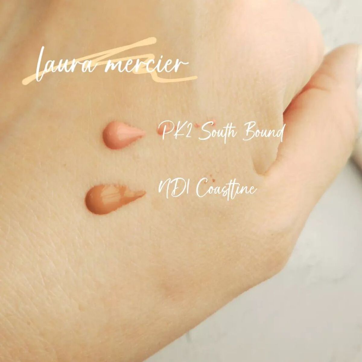 ティンティド モイスチャライザー ブラッシュ ND1 COASTLINE/ローラ メルシエ/ジェル・クリームチークを使ったクチコミ（2枚目）