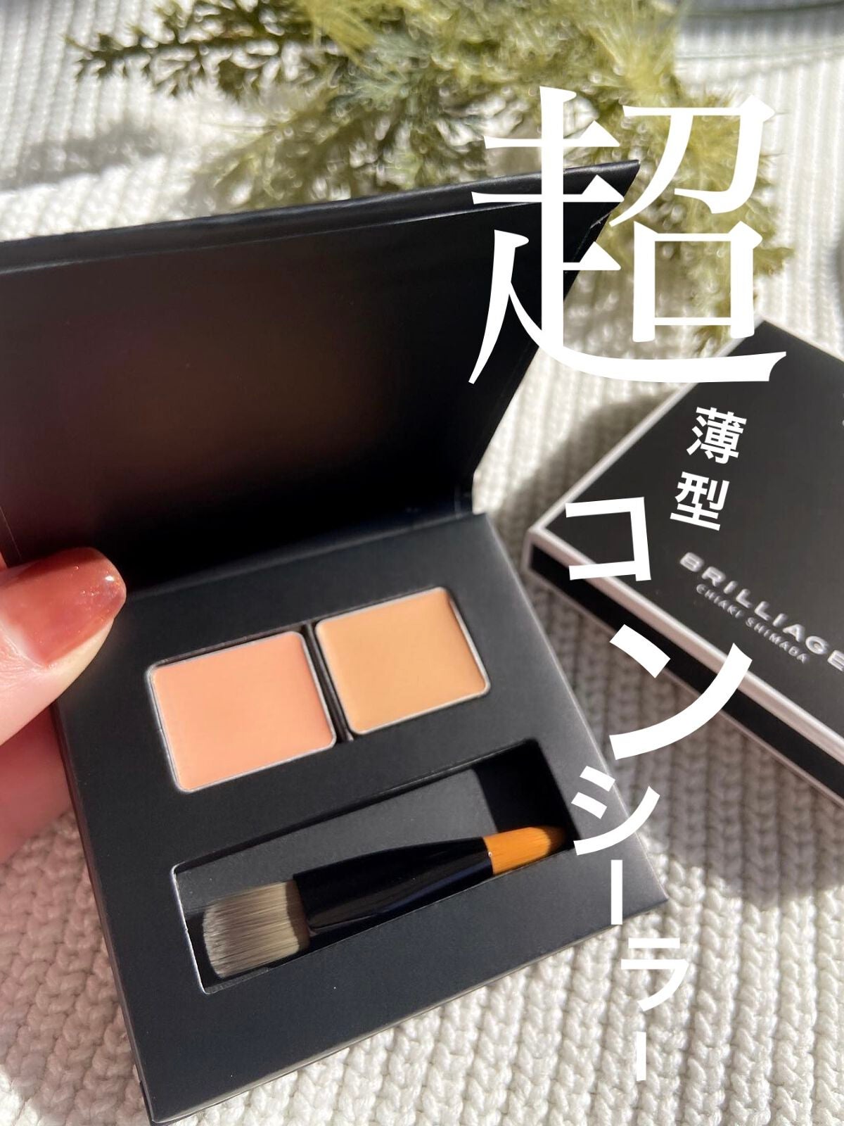 ロングウェア フィッティング コンシーラー/ブリリアージュ/パレットコンシーラーを使ったクチコミ(1枚目)