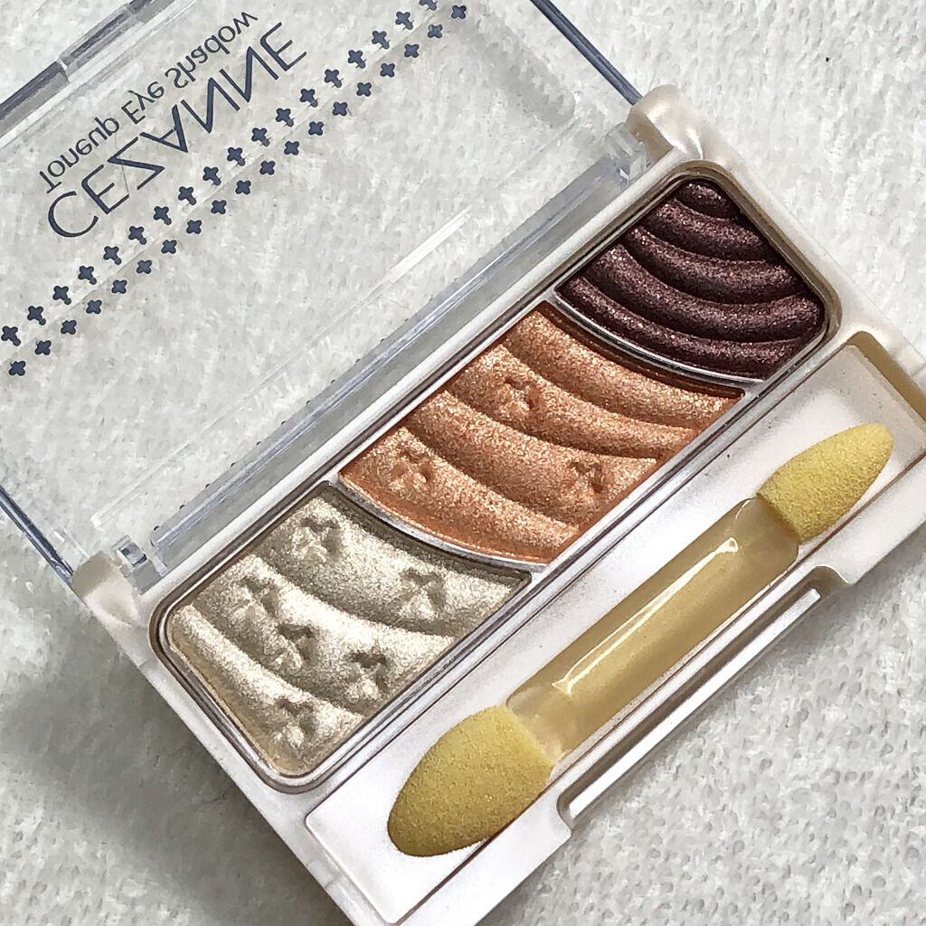 トーンアップアイシャドウ/CEZANNE/アイシャドウパレットを使ったクチコミ（2枚目）