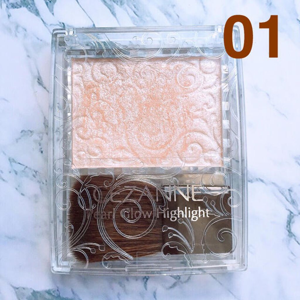 パールグロウハイライト/CEZANNE/パウダーハイライトを使ったクチコミ（1枚目）