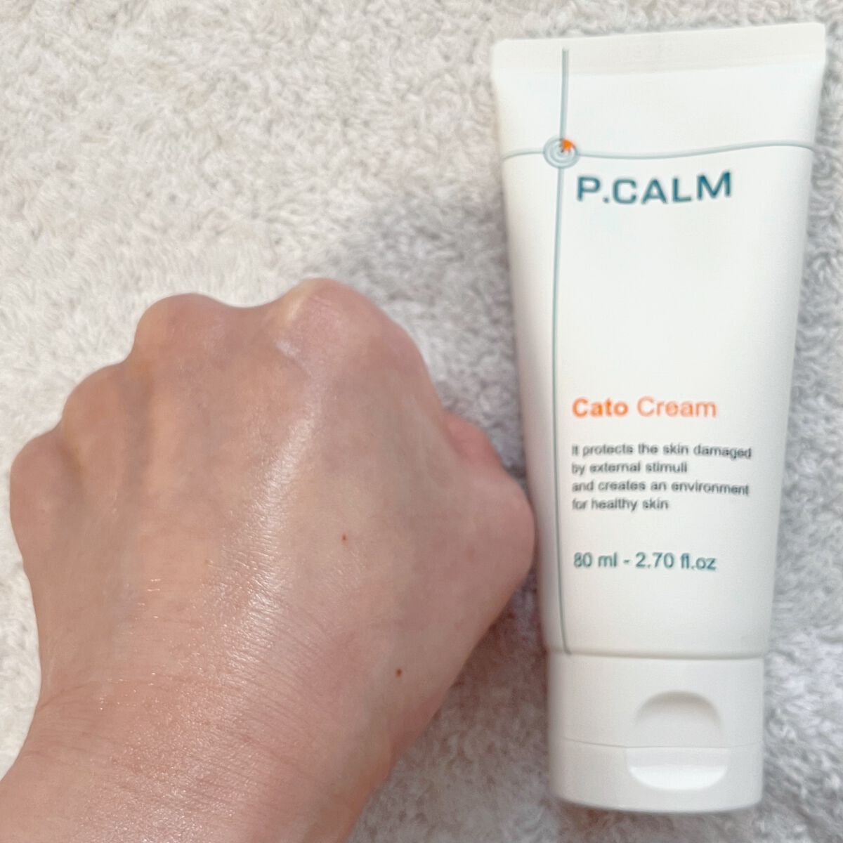 カトクリーム/P.CALM/フェイスクリームを使ったクチコミ(6枚目)