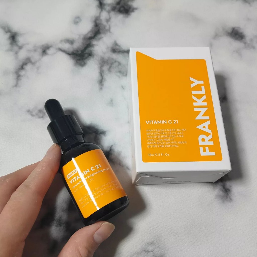 ビタミンC21セラム/Frankly/美容液を使ったクチコミ（2枚目）