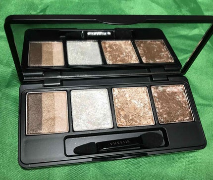 グリッタープリズム シャドウ/MISSHA/グリッターを使ったクチコミ(3枚目)