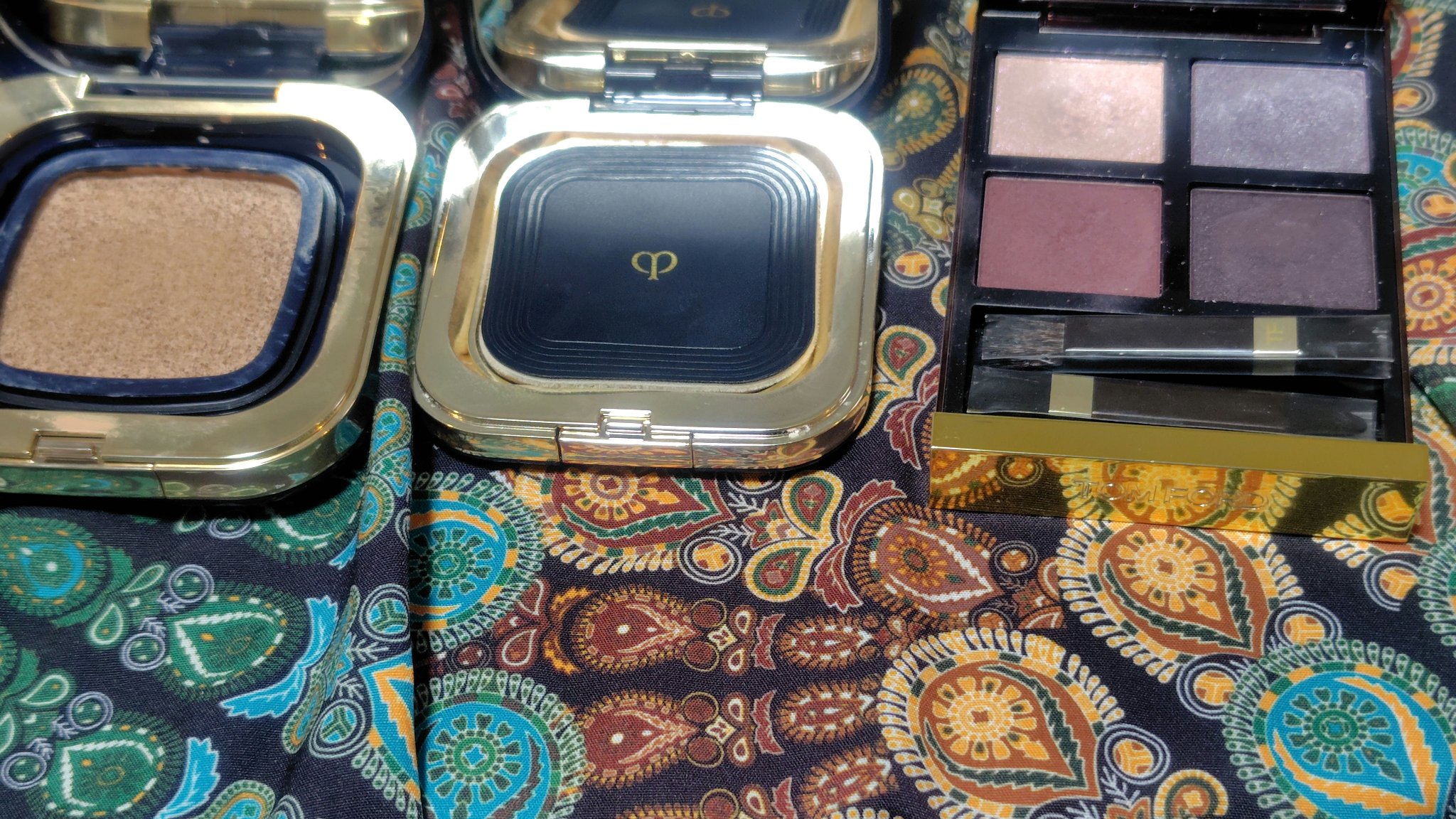 アイ カラー クォード/TOM FORD BEAUTY/アイシャドウパレットを使ったクチコミ（2枚目）