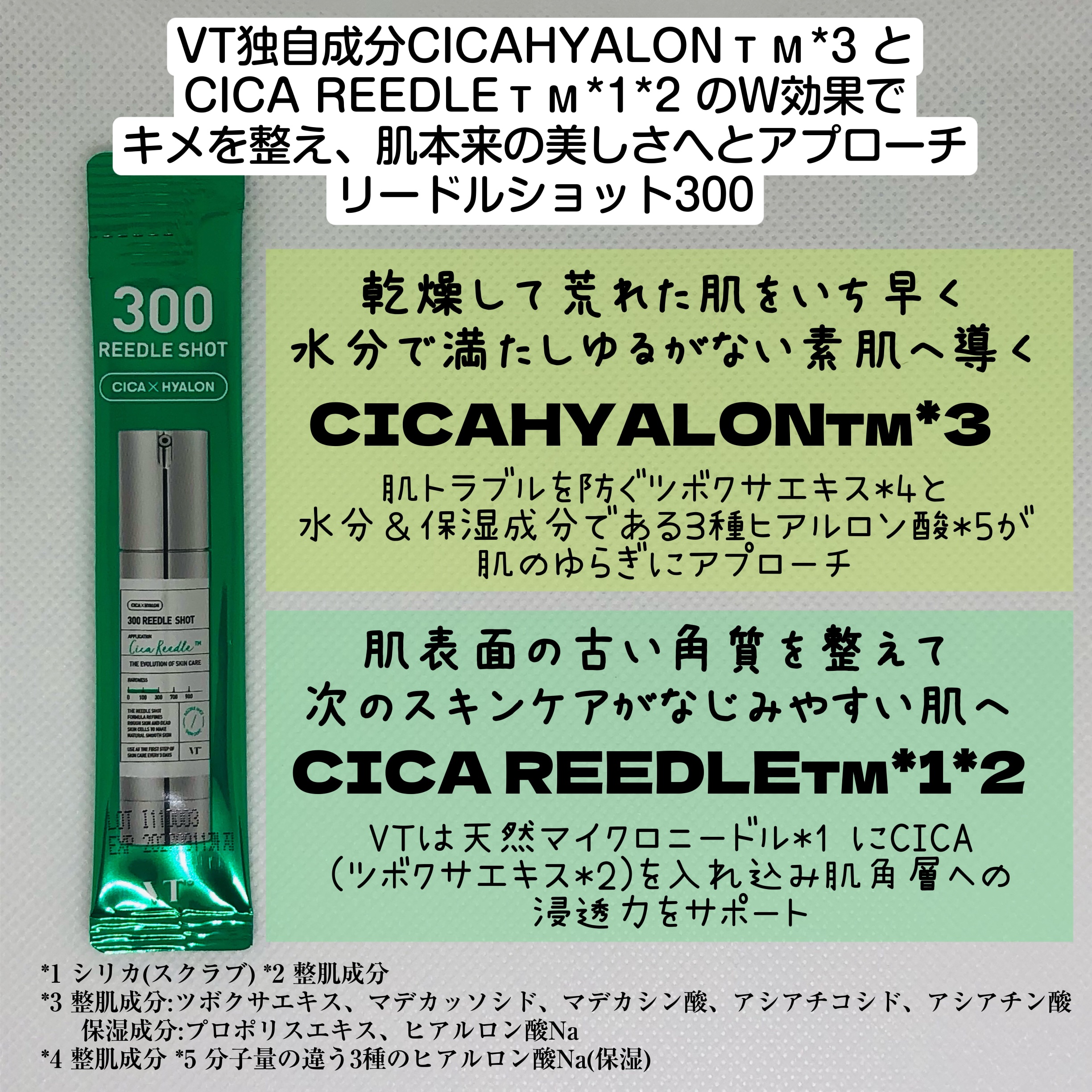 リードルショット300/VT/美容液を使ったクチコミ（2枚目）