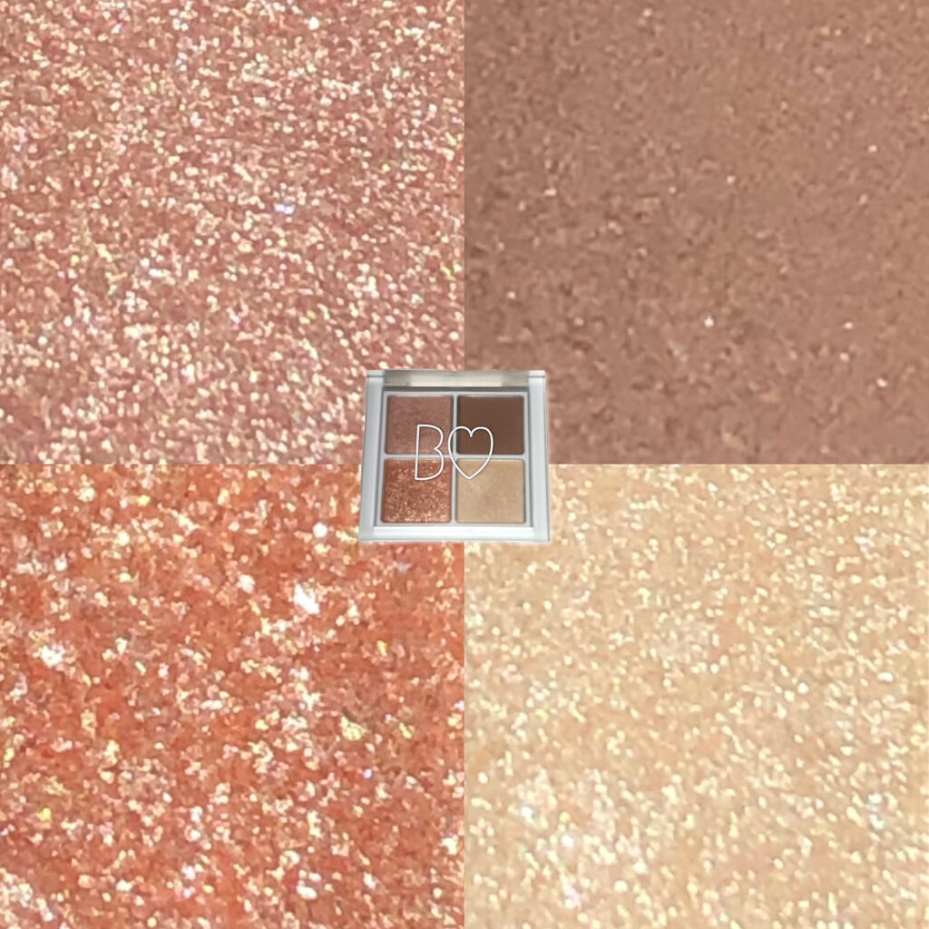 THE アイパレR/b idol/アイシャドウパレットを使ったクチコミ(4枚目)