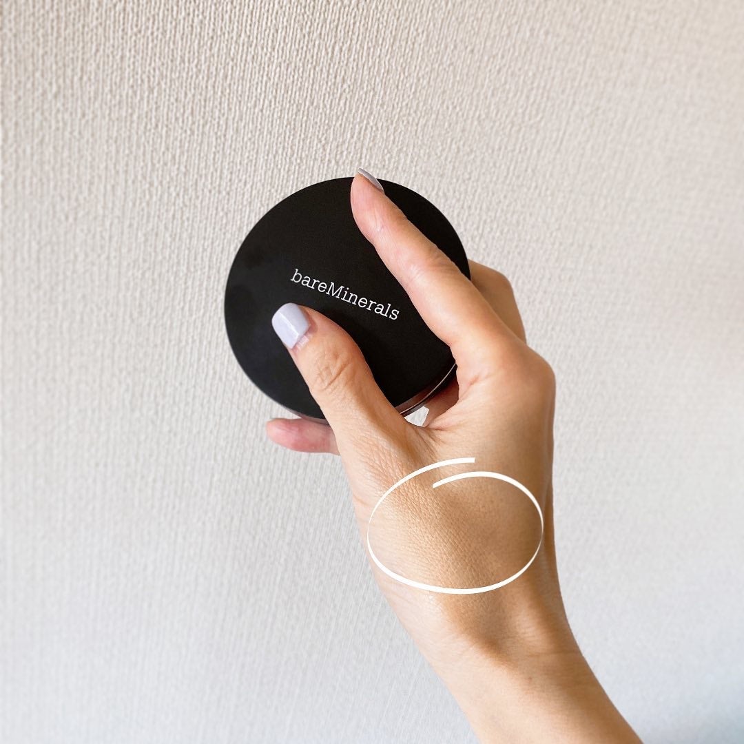 オリジナル ピュア セラム カバーアップ クッション/bareMinerals/クッションファンデーションを使ったクチコミ(2枚目)