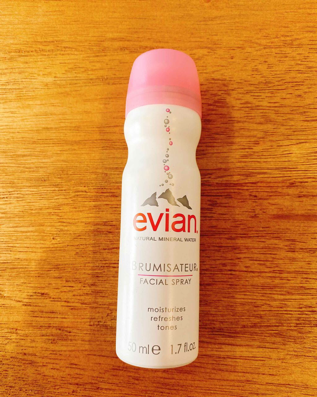 フェイシャルスプレー/エビアン/ミスト状化粧水を使ったクチコミ（1枚目）