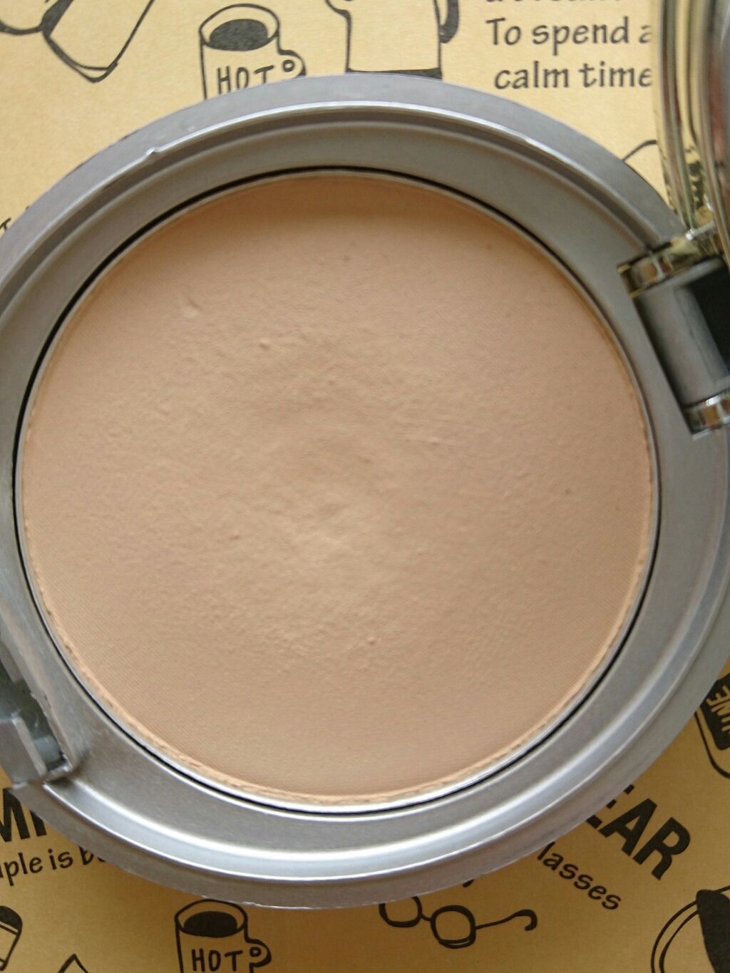 エルファー パウダーファンデーション/DAISO/パウダーファンデーションを使ったクチコミ(2枚目)