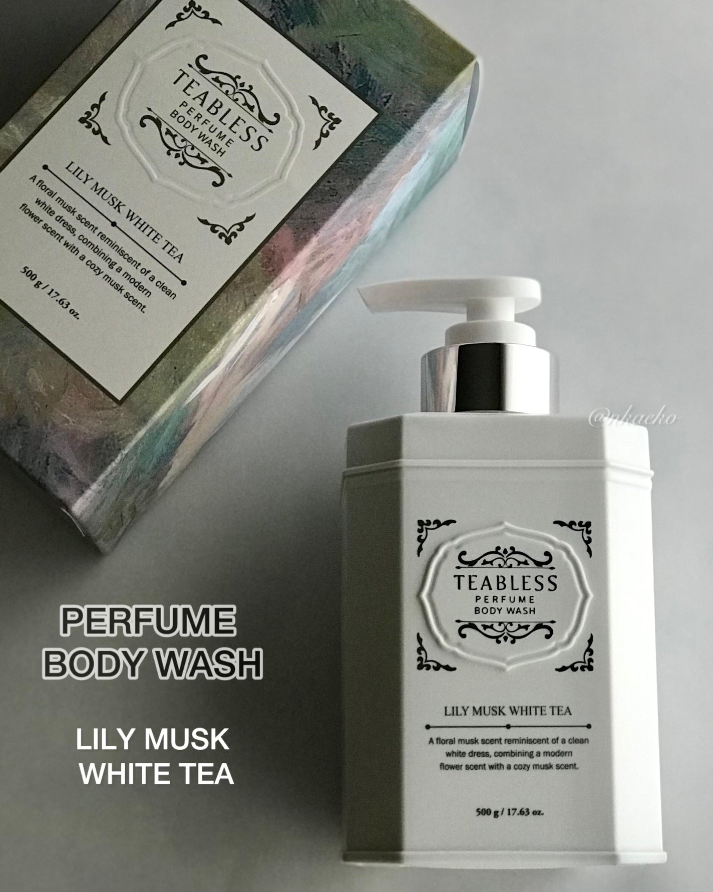 パフュームボディローション リリィムスクホワイトティー/TEABLESS/ボディローションを使ったクチコミ(2枚目)