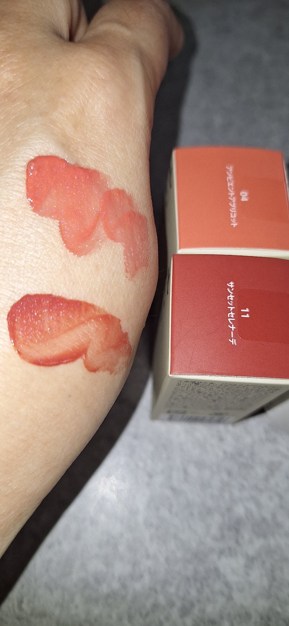 ティルナス サンリットパール ティント/tilnus/リップティントを使ったクチコミ(2枚目)