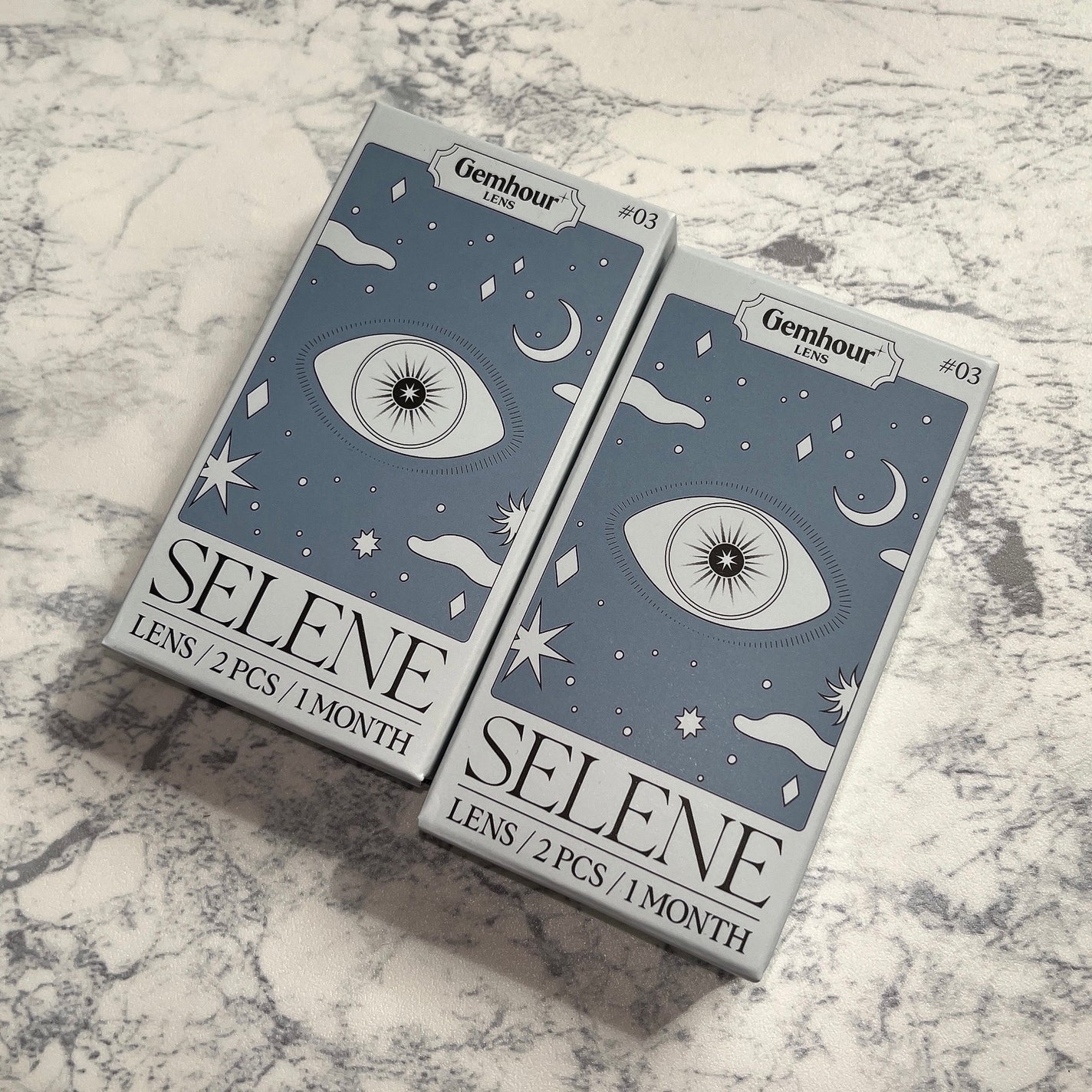 Selene/Gemhour lens/1ヶ月(1MONTH)カラコンを使ったクチコミ(7枚目)