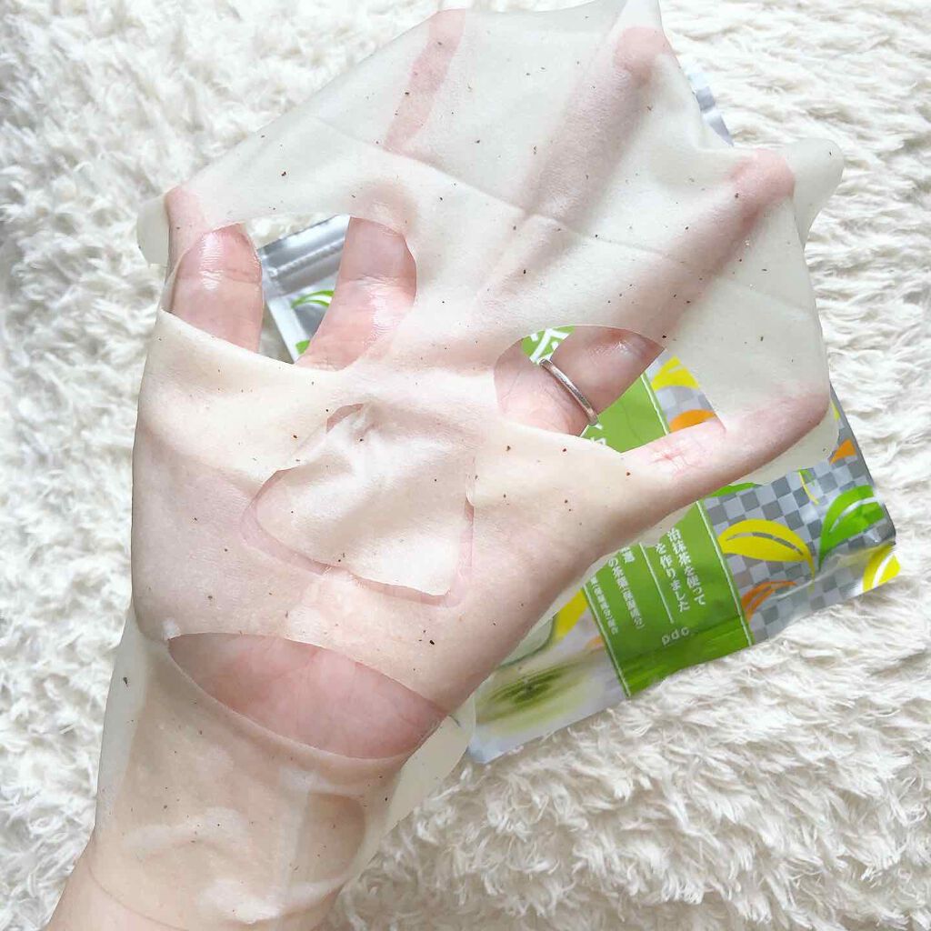 ワフードメイド 宇治抹茶マスク/pdc/シートマスク・パックを使ったクチコミ(3枚目)