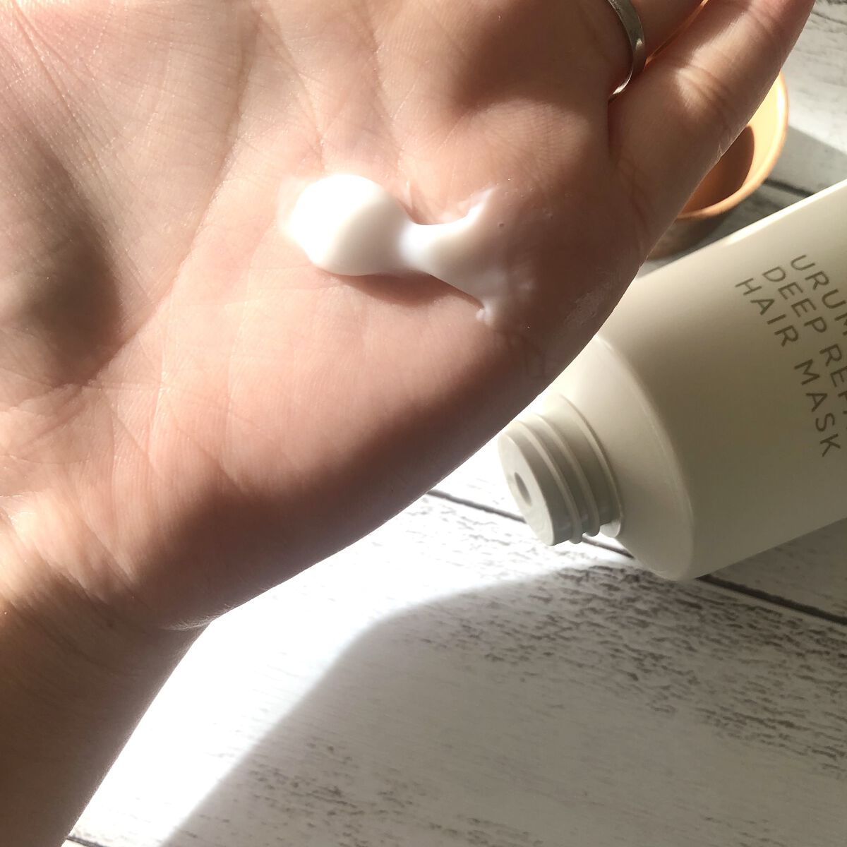 うるモイストディープリペアヘアマスク/byTREES/ヘアマスク・ヘアパックを使ったクチコミ（3枚目）
