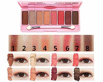 novo   アイシャドウパレット/NOVO/アイシャドウパレットを使ったクチコミ(3枚目)