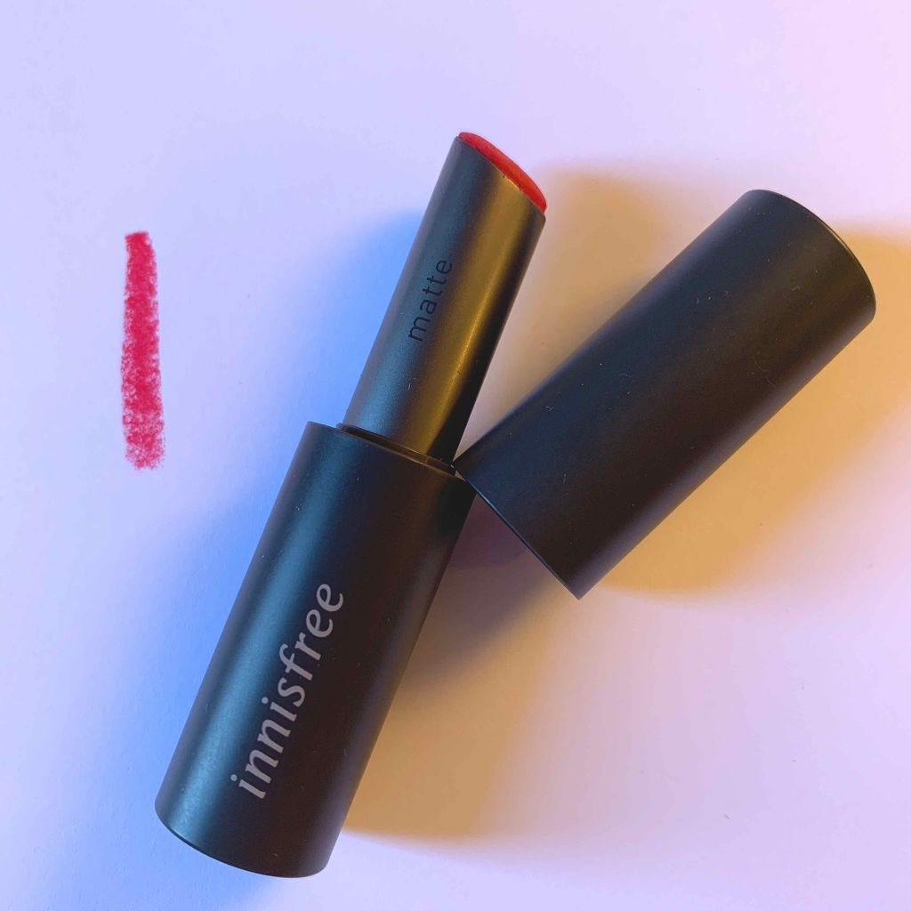 リアルフィット マット リップスティック/innisfree/口紅を使ったクチコミ(1枚目)