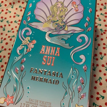 ANNA SUI ファンタジア マーメイド オーデトワレのクチコミ「ブラックフライデーでAnna suiのfantasia mermaid EDTを買った。


.....」（1枚目）